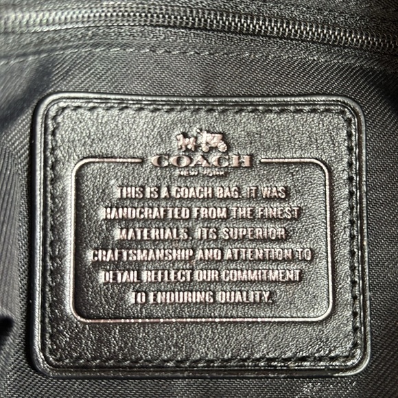 RARE Coach Iridescent Purple Taylor Tote - Picture 6 of 11